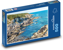 Felsige Küste Puzzle 500 Teile - 46 x 30 cm