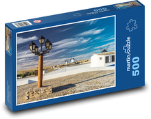 Mühlen - Laterne Puzzle 500 Teile - 46 x 30 cm