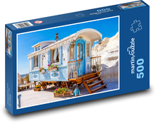 Letný dom v provensálskom štýle Puzzle 500 dielikov - 46 x 30 cm