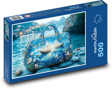 Bag - Boats Puzzle of 500 pieces - 46 x 30 cm 