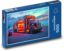 Samochód plażowy Puzzle 500 elementów - 46x30 cm