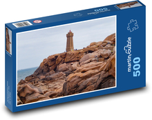 Francie - Bretaň Puzzle 500 dílků - 46 x 30 cm