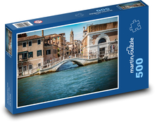 Kanał Wenecki Puzzle 500 elementów - 46x30 cm
