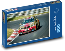 Samochód wyścigowy Puzzle 500 elementów - 46x30 cm
