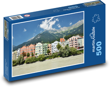 Österreich - Innsbruck Puzzle 500 Teile - 46 x 30 cm
