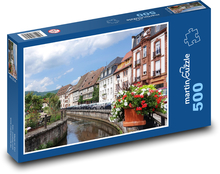 Francie - Wissembourg Puzzle 500 dílků - 46 x 30 cm