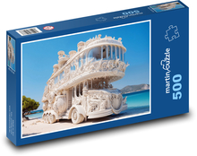 Bus am Meer Puzzle 500 Teile - 46 x 30 cm
