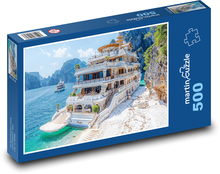 Domek plażowy Puzzle 500 elementów - 46x30 cm