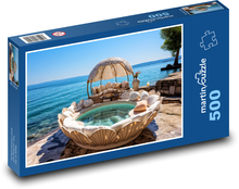 Shells - Beach Puzzle of 500 pieces - 46 x 30 cm 