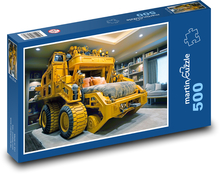 Bed - Truck Puzzle of 500 pieces - 46 x 30 cm