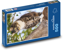 Katze im Baum Puzzle 500 Teile - 46 x 30 cm