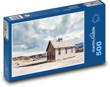 Púšť - budova Puzzle 500 dielikov - 46 x 30 cm 