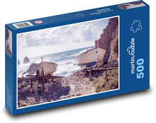 Oceán - lodě Puzzle 500 dílků - 46 x 30 cm