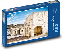 Mexiko - vesnice Puzzle 500 dílků - 46 x 30 cm