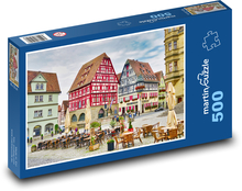 Main square Puzzle of 500 pieces - 46 x 30 cm 