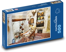 Historische Küche Puzzle 500 Teile - 46 x 30 cm