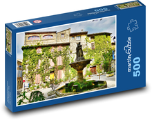 Fontána - budova Puzzle 500 dielikov - 46 x 30 cm 