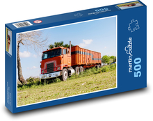 Stara ciężarówka Puzzle 500 elementów - 46x30 cm