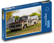 Vyzdvihnutie hrdzavého Puzzle 500 dielikov - 46 x 30 cm 