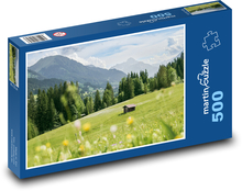 Mountain meadow Puzzle of 500 pieces - 46 x 30 cm 