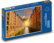 Hamburg - Nemecko Puzzle 500 dielikov - 46 x 30 cm