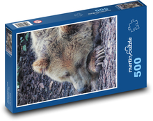 Sleeping bear Puzzle of 500 pieces - 46 x 30 cm 