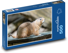 Prérijní pes Puzzle 500 dílků - 46 x 30 cm