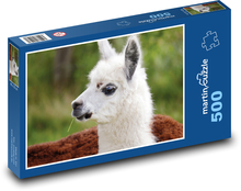 Lama - Alpaka Puzzle 500 dielikov - 46 x 30 cm 