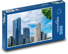 Skyscrapers - China Puzzle of 500 pieces - 46 x 30 cm 