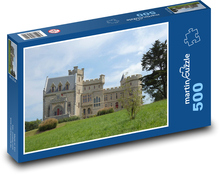 zamek Abbadia - Francja Puzzle 500 elementów - 46x30 cm