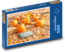 Pumpkin - Autumn Puzzle of 500 pieces - 46 x 30 cm