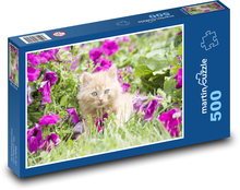 Cat - kitten Puzzle of 500 pieces - 46 x 30 cm 