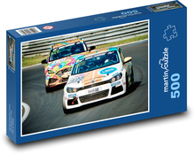 Pretekárske autá Puzzle 500 dielikov - 46 x 30 cm 