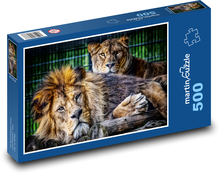 Lev - levice Puzzle 500 dielikov - 46 x 30 cm 