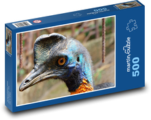 Kasuár - vták Puzzle 500 dielikov - 46 x 30 cm 