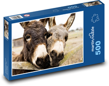 Osły Puzzle 500 elementów - 46x30 cm