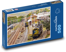 Železničná stanica Puzzle 500 dielikov - 46 x 30 cm