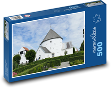 Kostol - Bornholm Puzzle 500 dielikov - 46 x 30 cm
