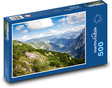 Alpen - Sommer Puzzle 500 Teile - 46 x 30 cm