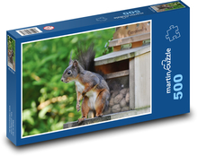 Veverička - hlodavec Puzzle 500 dielikov - 46 x 30 cm 