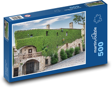 Kamienny dom Puzzle 500 elementów - 46x30 cm
