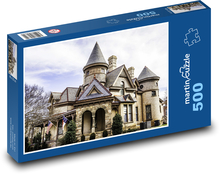 Dom wiktoriański Puzzle 500 elementów - 46x30 cm
