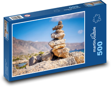 Mohyla - kameny Puzzle 500 dílků - 46 x 30 cm