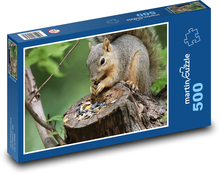 Squirrel Puzzle of 500 pieces - 46 x 30 cm 