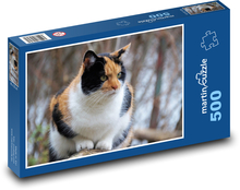 Kot Puzzle 500 elementów - 46x30 cm