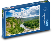 Hory - řeka Puzzle 500 dílků - 46 x 30 cm