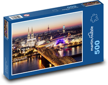 Köln, Deutschland Puzzle 500 Teile - 46 x 30 cm