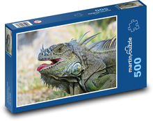 Leguan - Eidechse Puzzle 500 Teile - 46 x 30 cm
