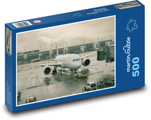 An old airplane Puzzle of 500 pieces - 46 x 30 cm 