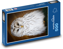 Sowa śnieżna Puzzle 500 elementów - 46x30 cm